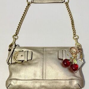 Coach Metallic Vintage Shoulder Bag